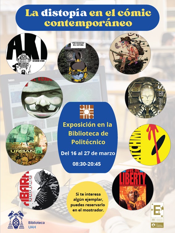 Exposición “La distopía en el cómic contemporáneo” en la Biblioteca Politécnica 
