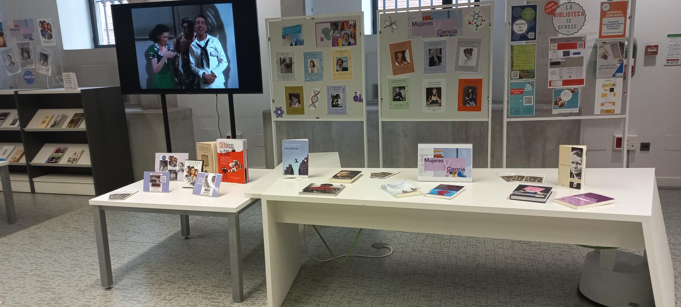 Exposición Mujeres y Ciencia 