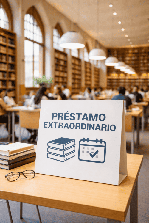 PRÉSTAMOS EXTRAORDINARIOS DURANTE LAS VACACIONES DE SEMANA SANTA 2026 