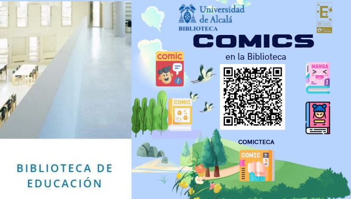 EXPOSICIONES SOBRE COMICS EN LAS BIBLIOTECAS DEL CAMPUS DE GUADALAJARA - UAH