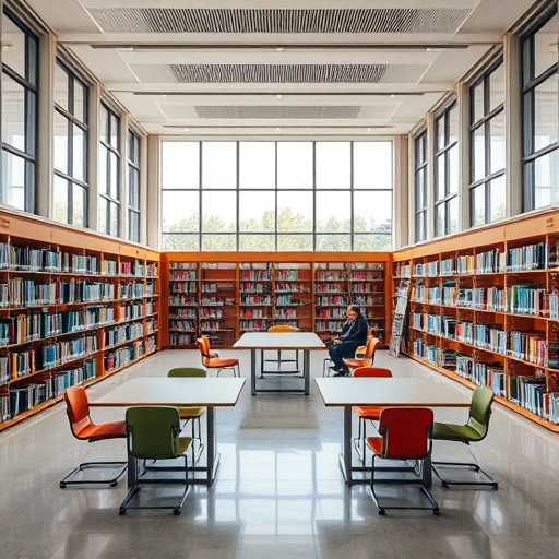 SALAS DE TRABAJO EN LA BIBLIOTECA DE FARMACIA